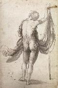 Albrecht Durer Nude With Staff seen from behind china oil painting artist